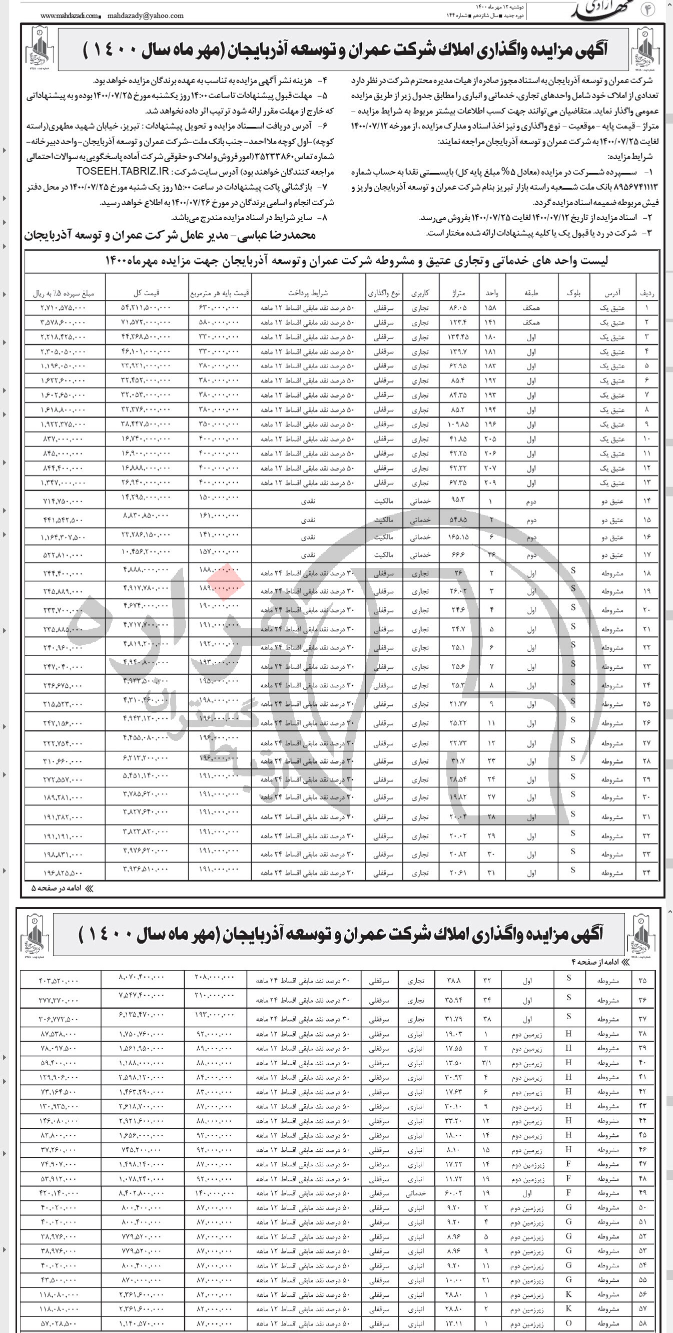 تصویر آگهی