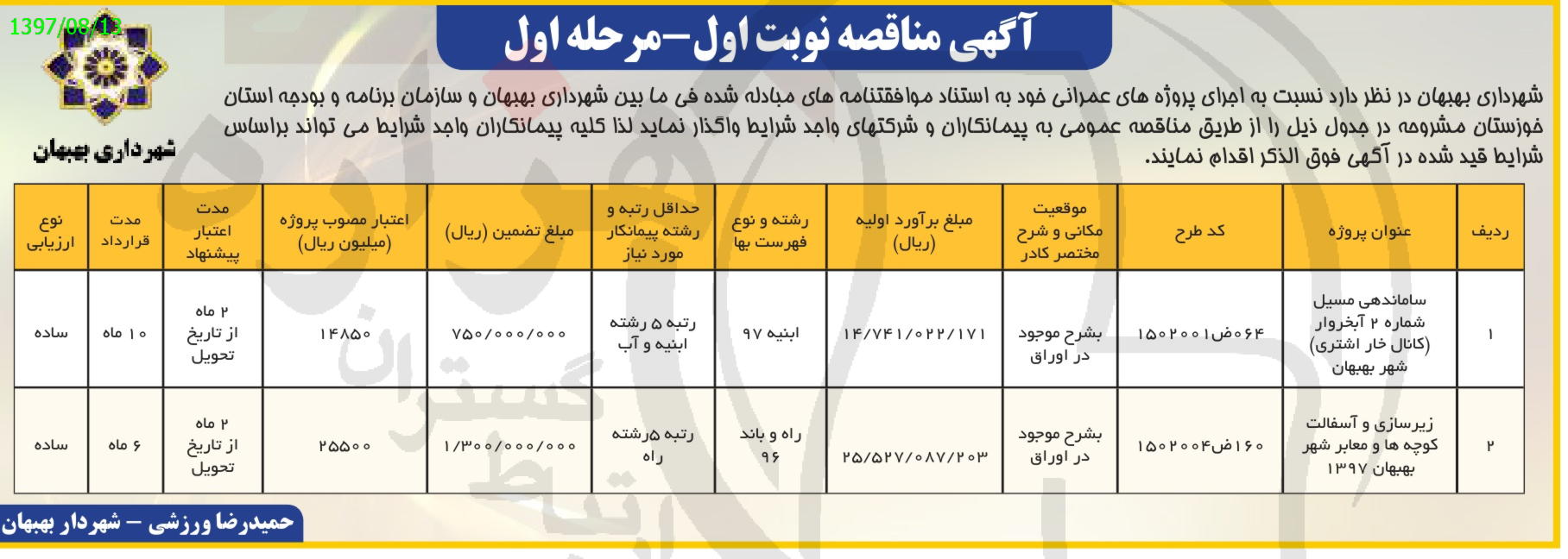 تصویر آگهی