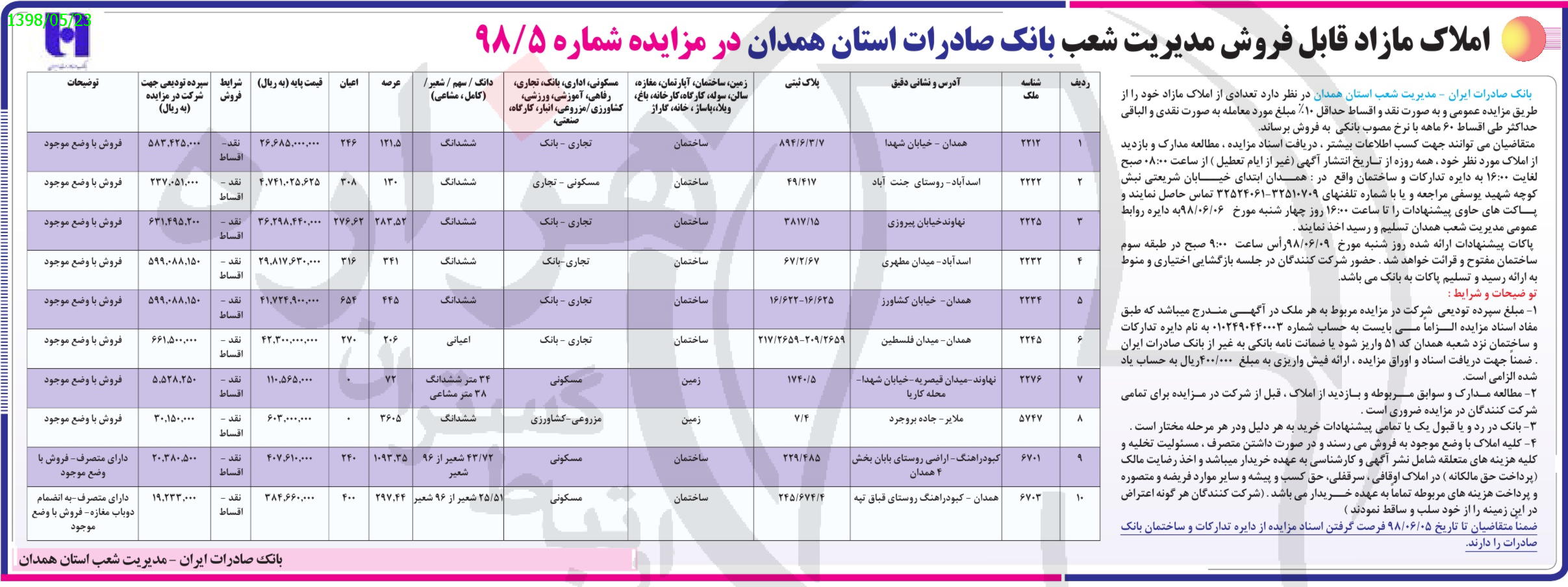 تصویر آگهی