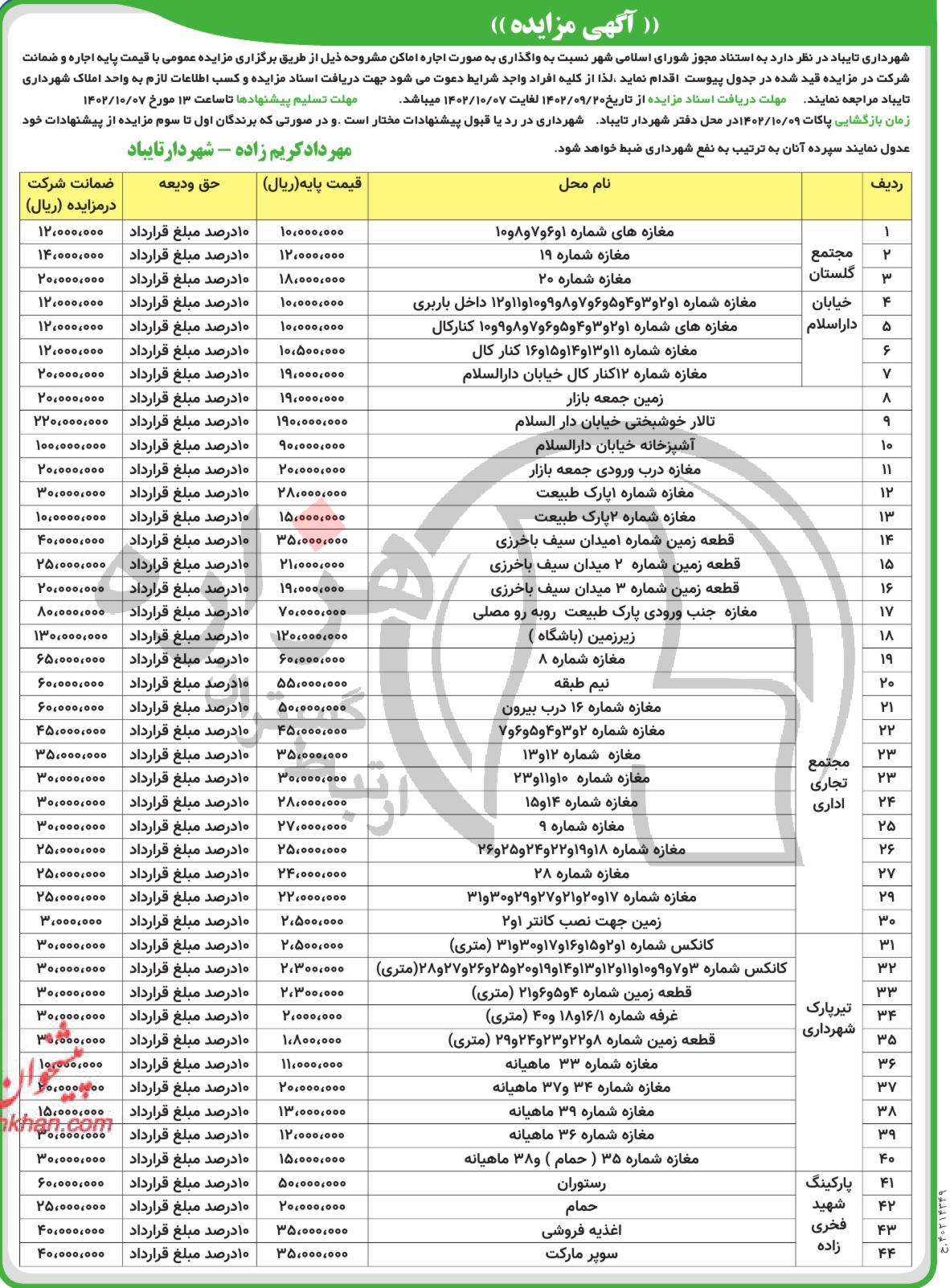 تصویر آگهی