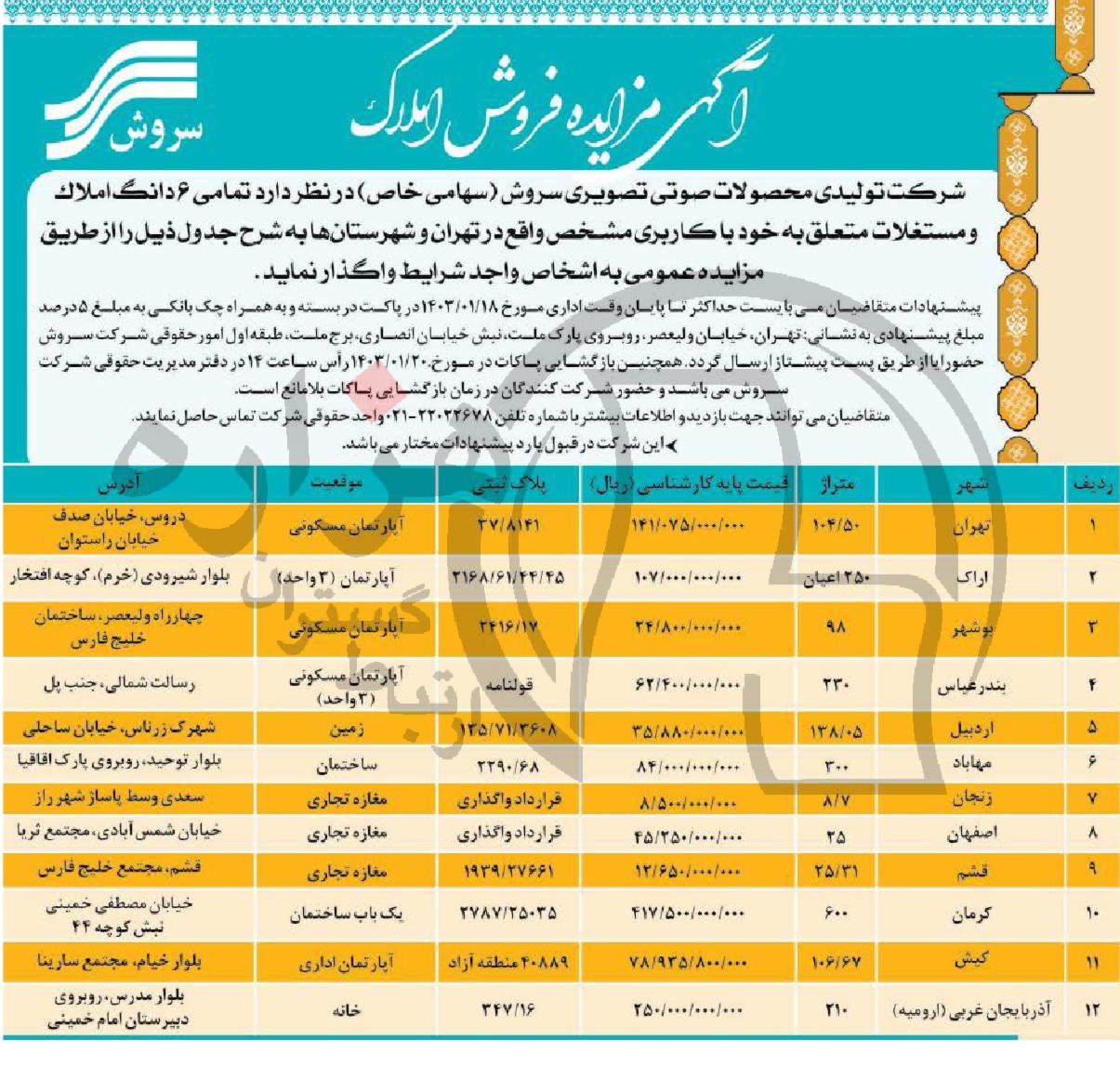 تصویر آگهی