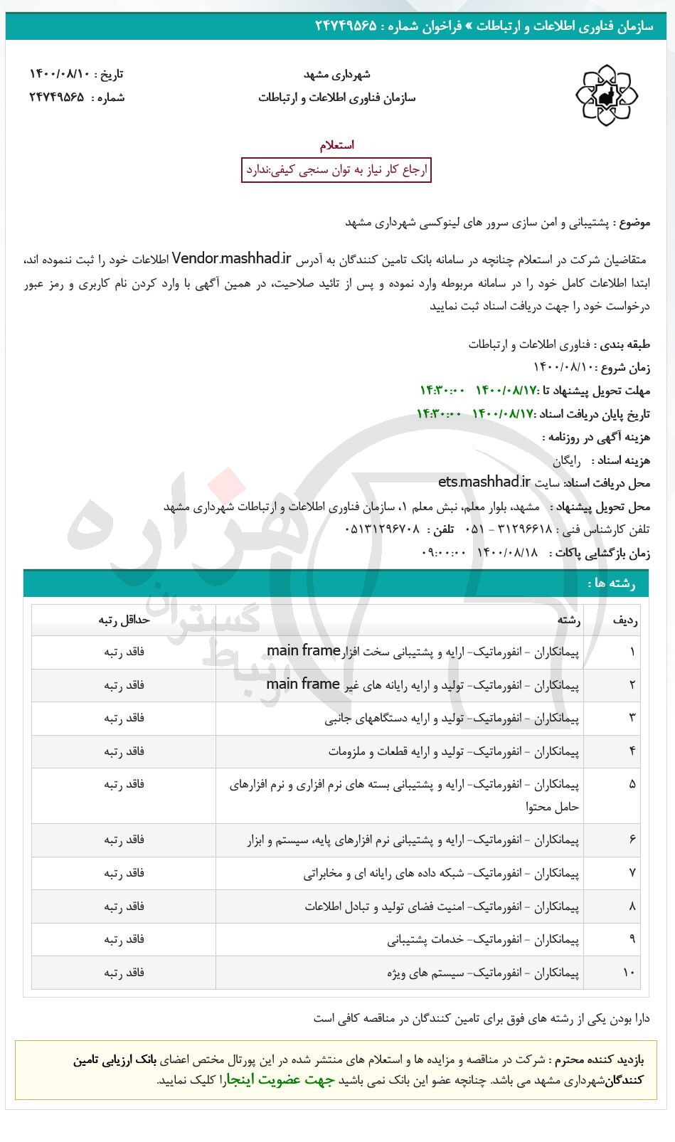 تصویر آگهی