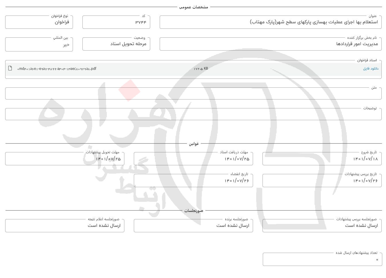 تصویر آگهی