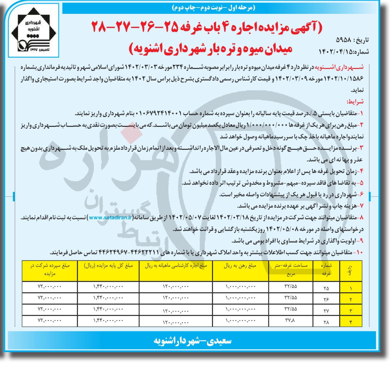 تصویر آگهی