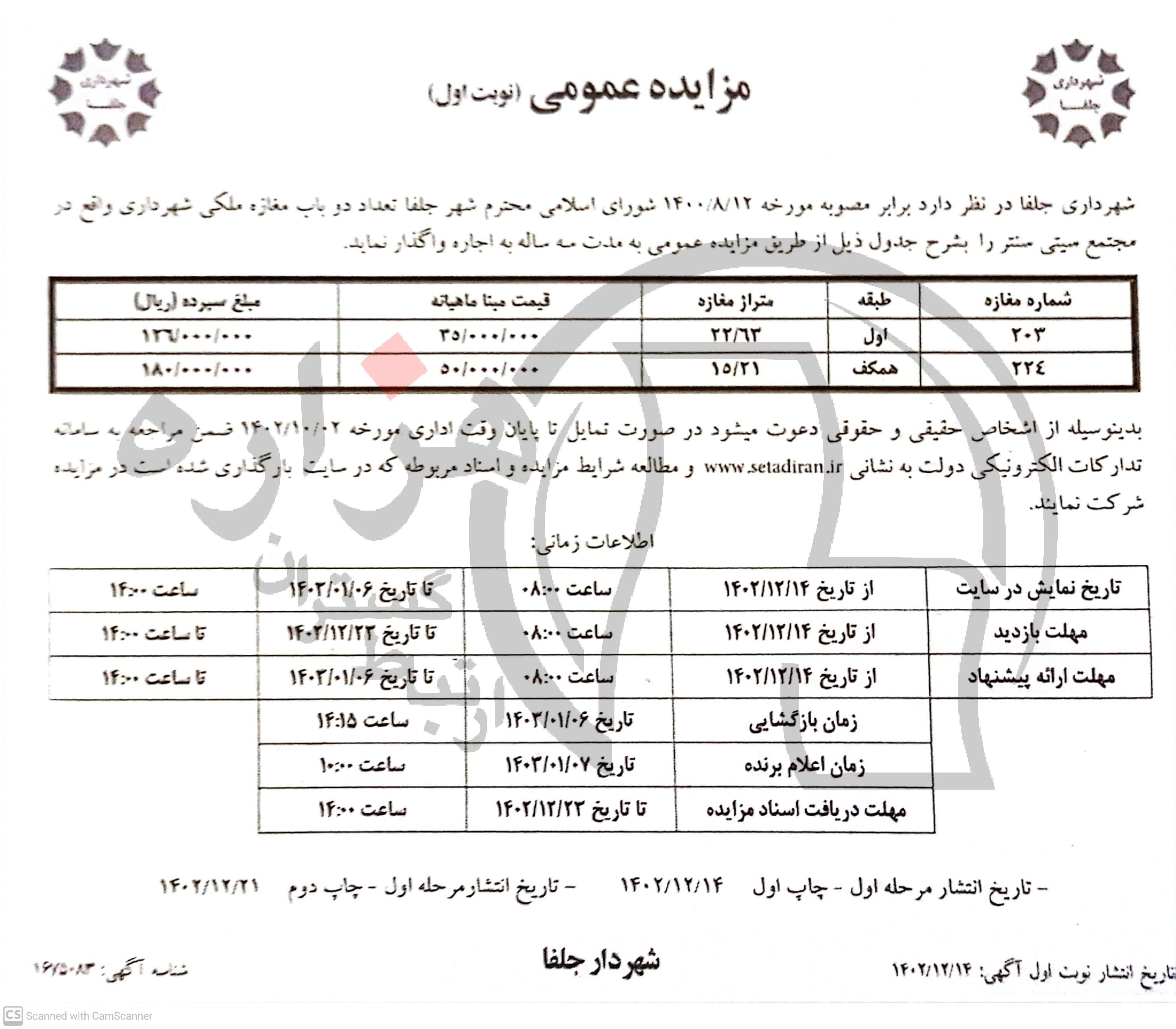 تصویر آگهی