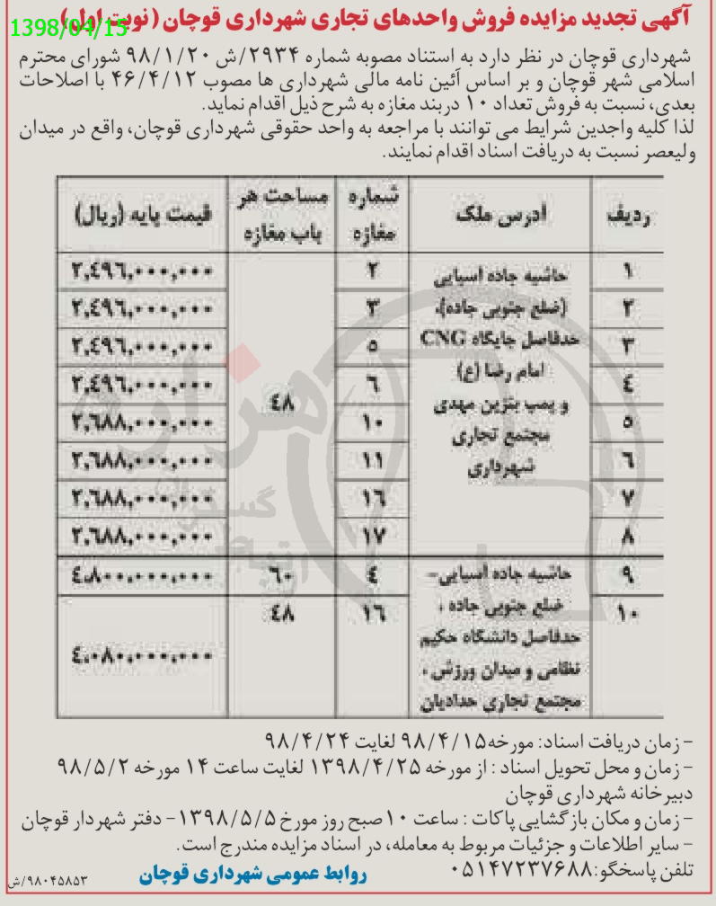 تصویر آگهی