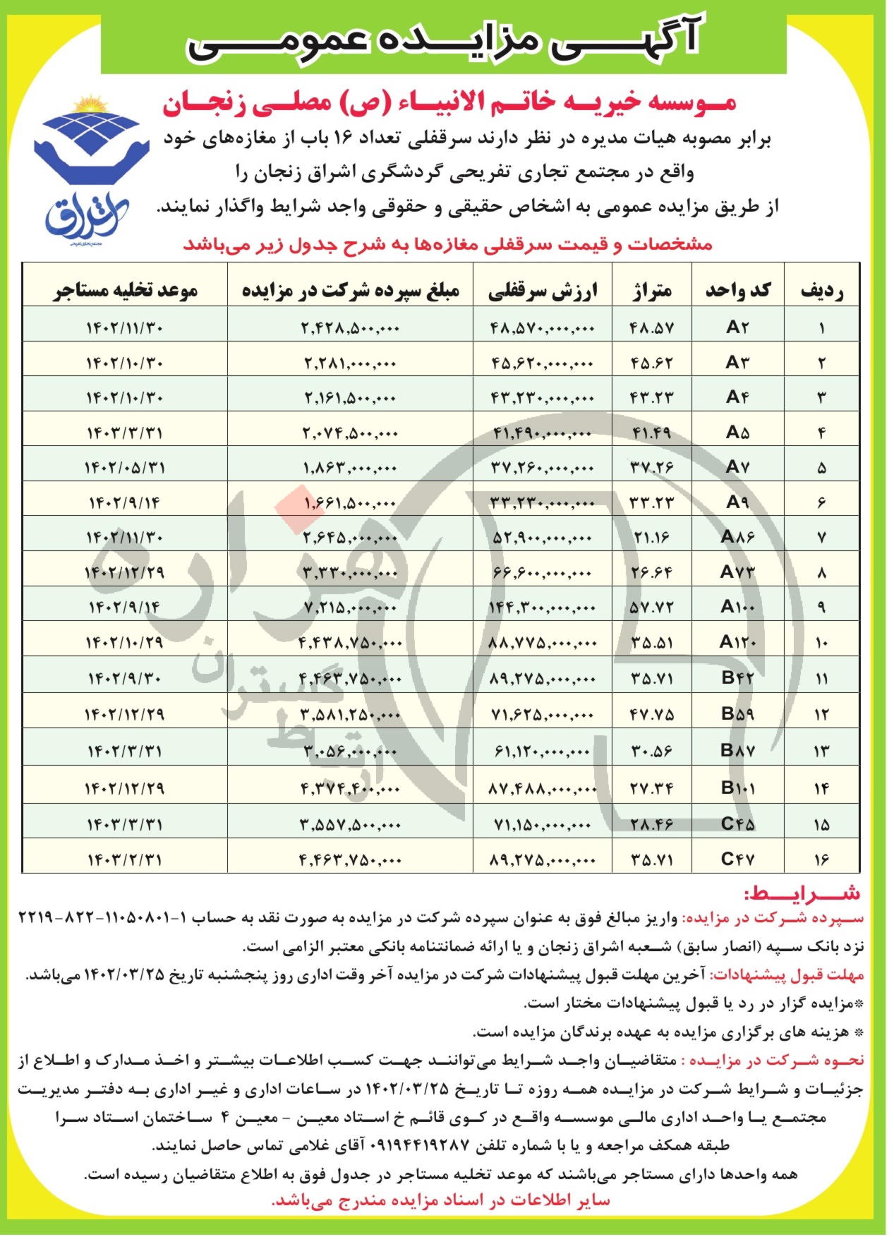 تصویر آگهی