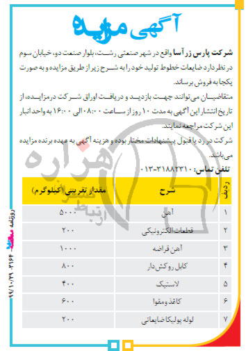 تصویر آگهی