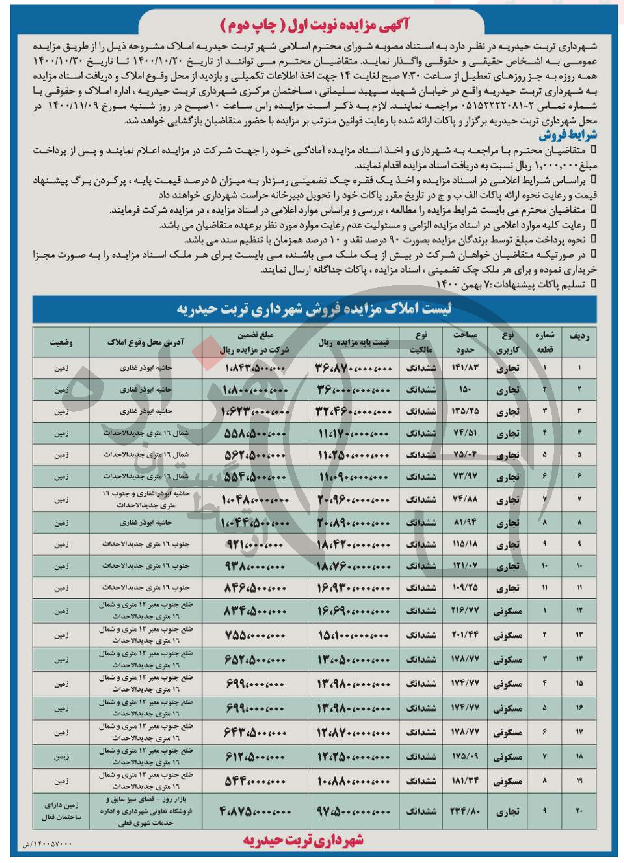 تصویر آگهی