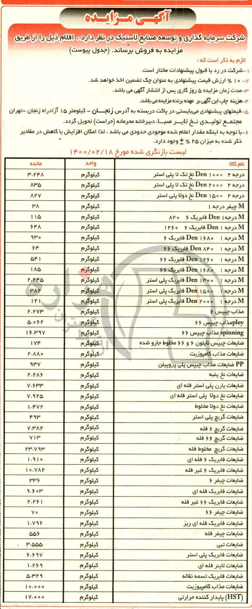 تصویر آگهی