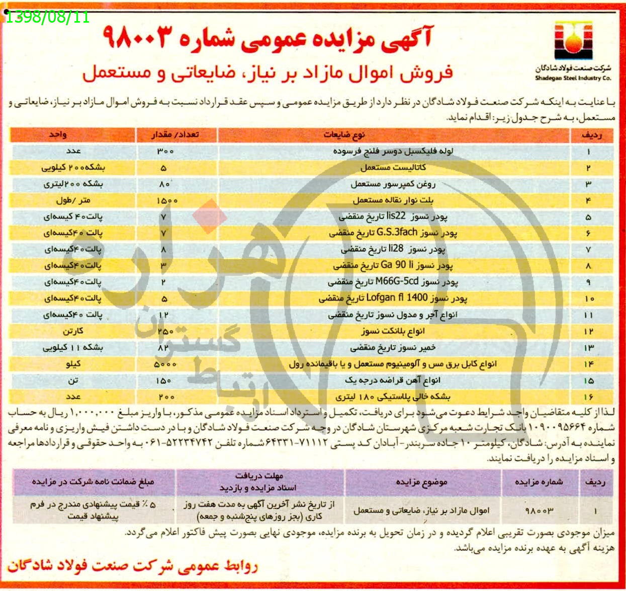 تصویر آگهی