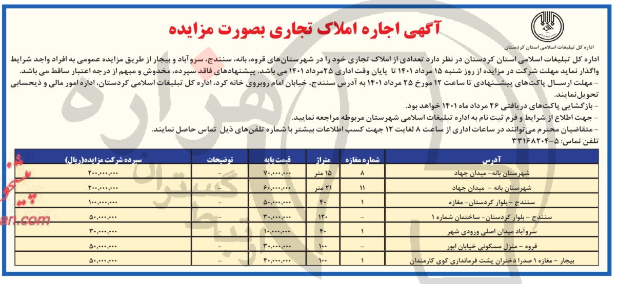 تصویر آگهی