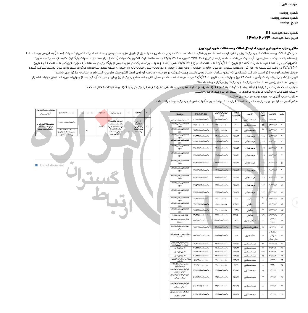 تصویر آگهی