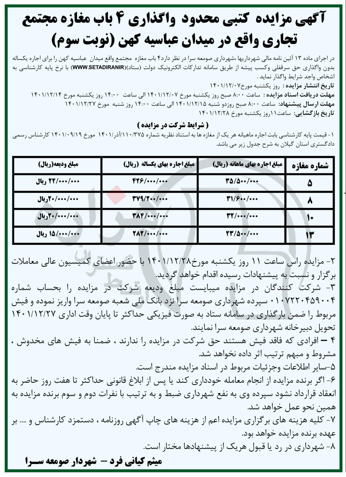 تصویر آگهی