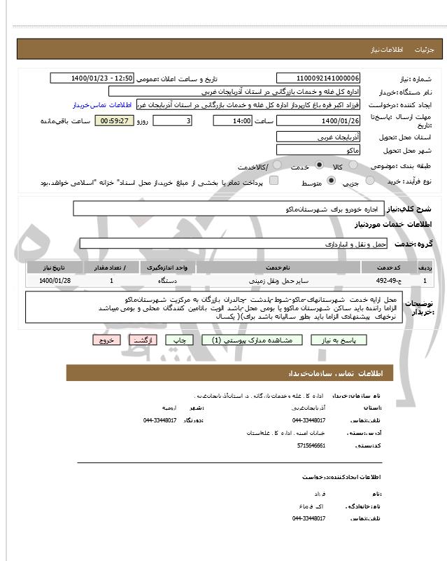 تصویر آگهی