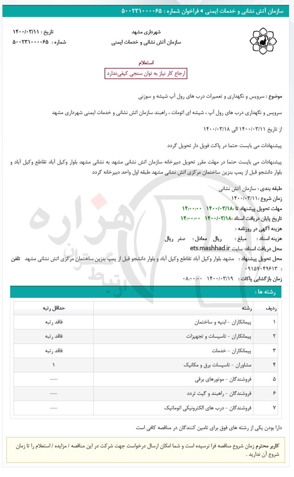 تصویر آگهی