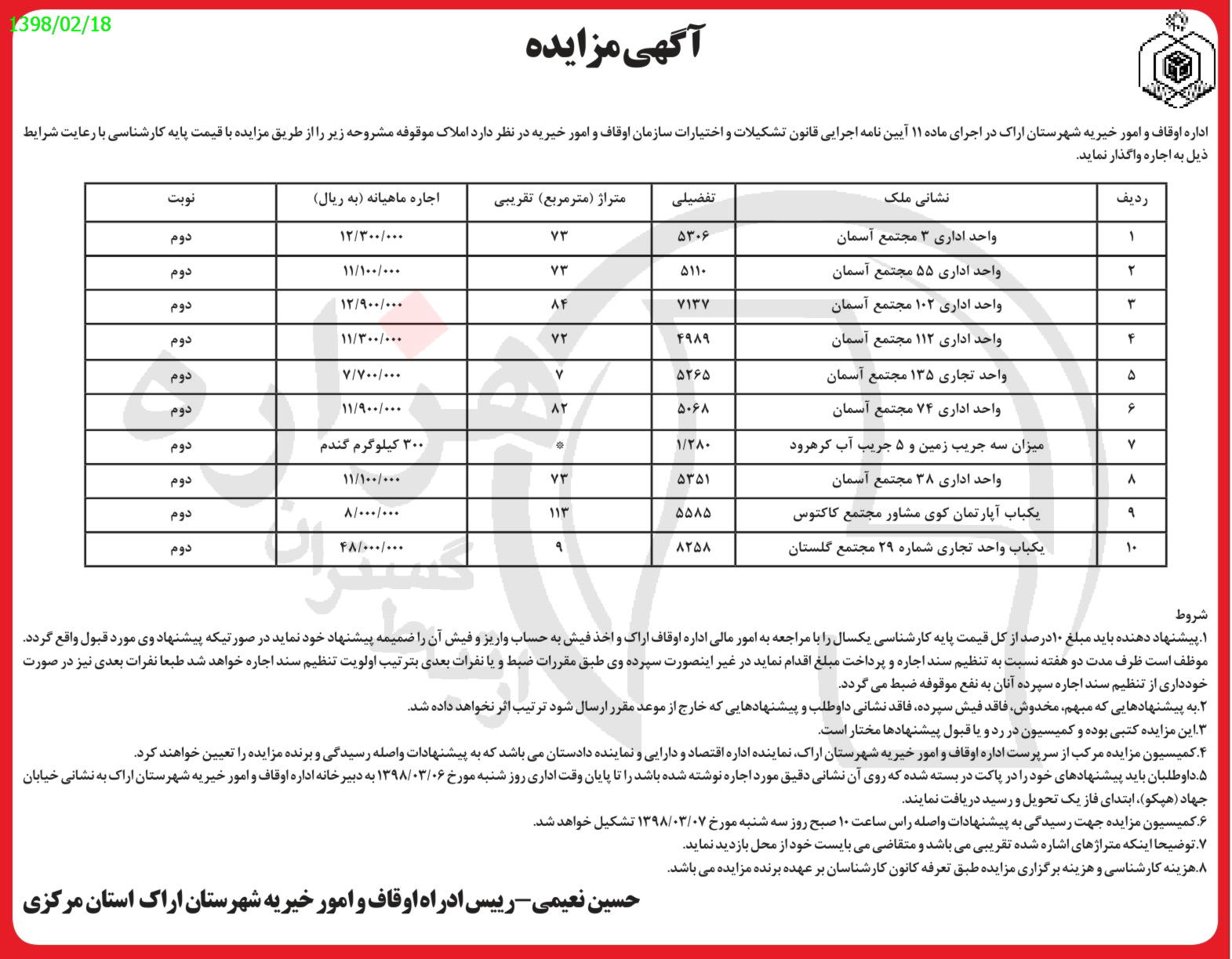 تصویر آگهی