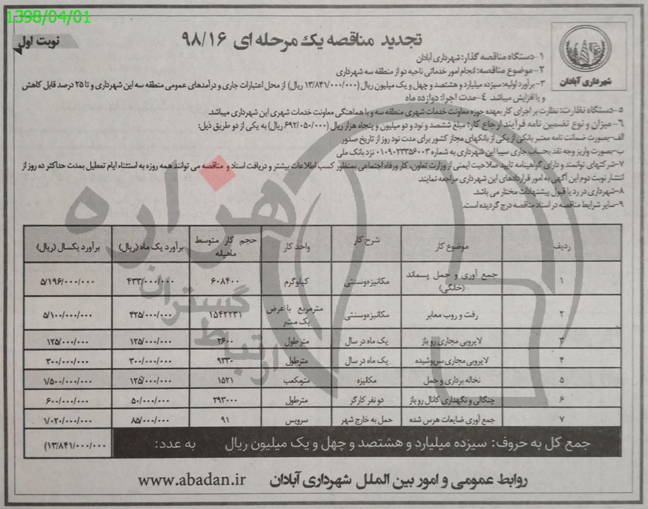 تصویر آگهی