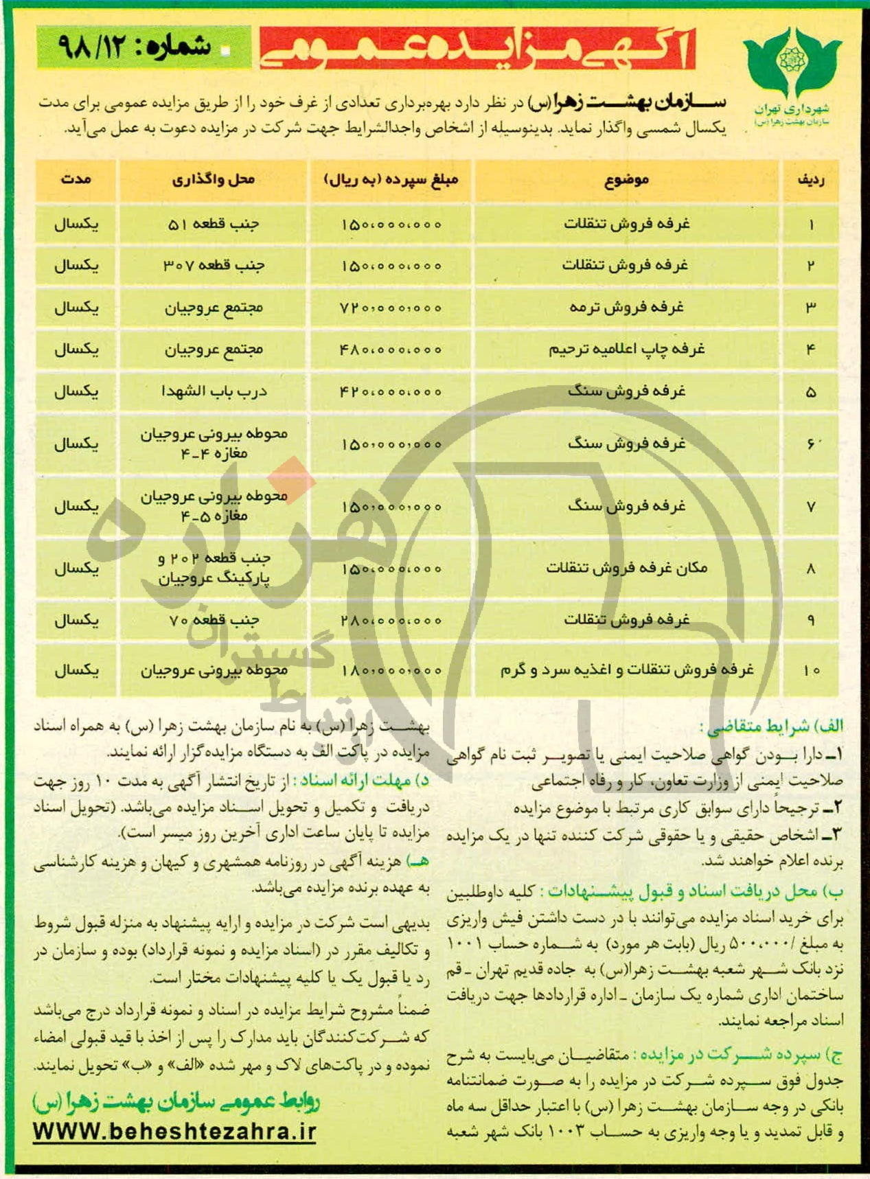 تصویر آگهی