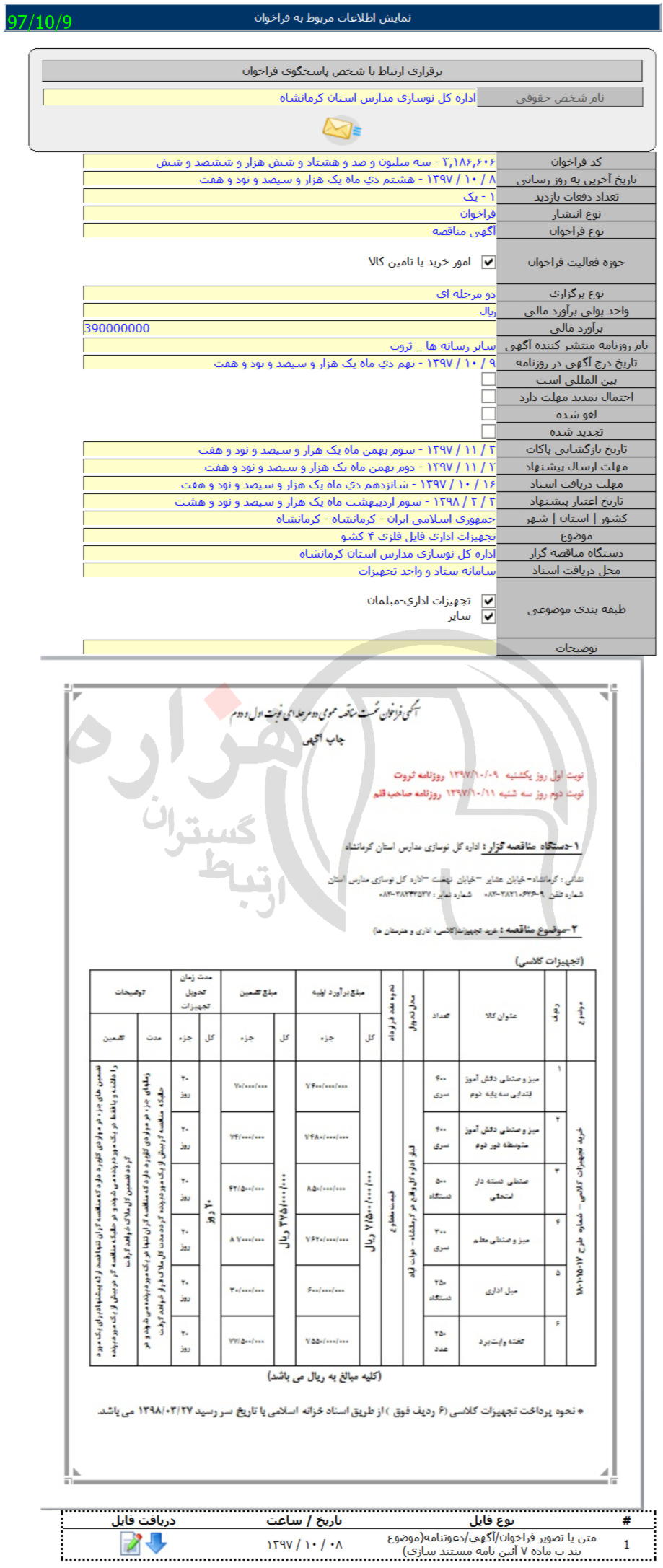 تصویر آگهی