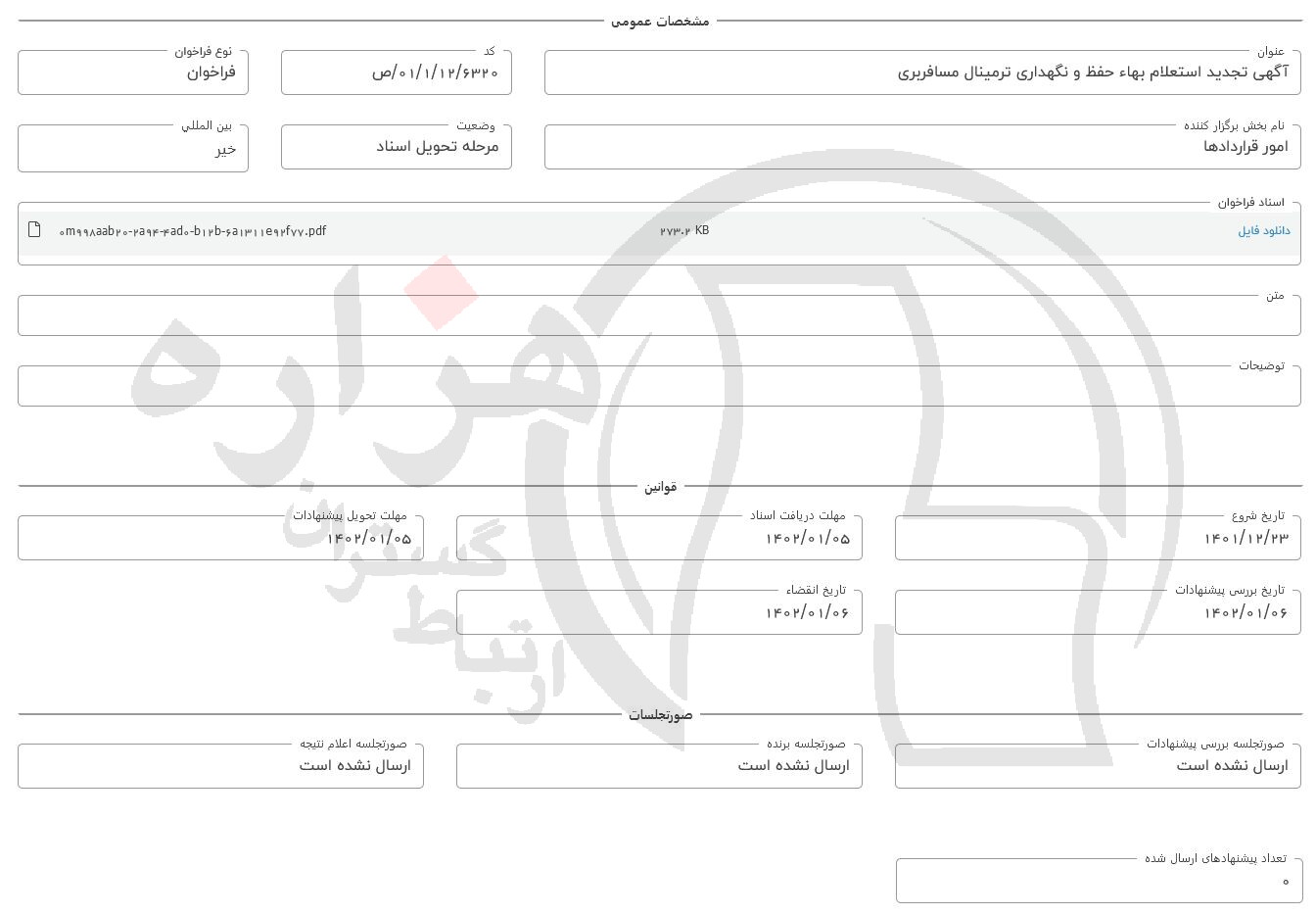 تصویر آگهی