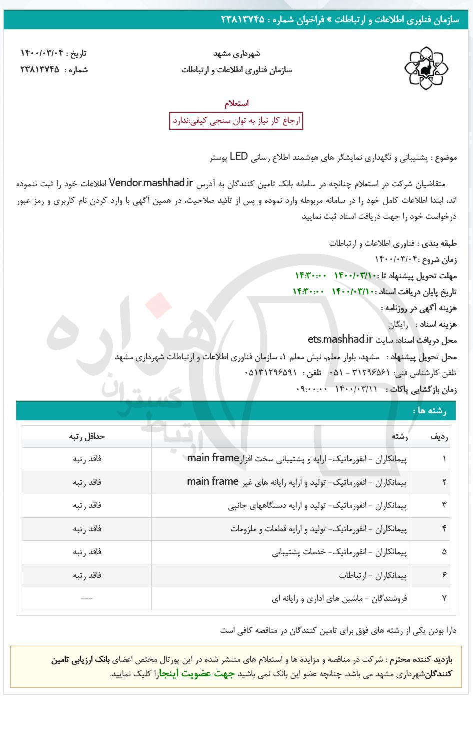 تصویر آگهی